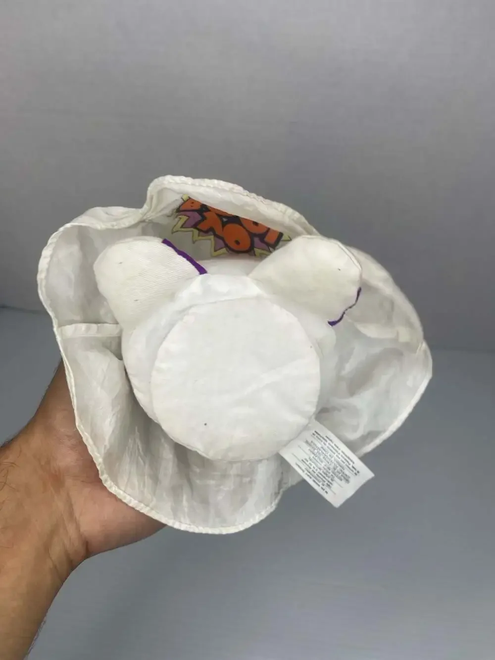 (Fully Works) GAF Vintage Musical Shaking Hip Hop Yo Boo Ghost Plush Toy